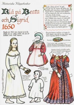 Postkarte A4, Sigrid & Beata