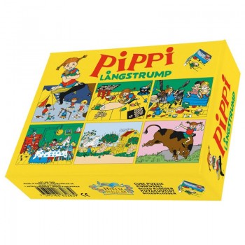 Würfelpuzzle, Pippi Langstrumpf