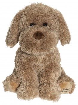 Hund Selma, creme, 35 cm