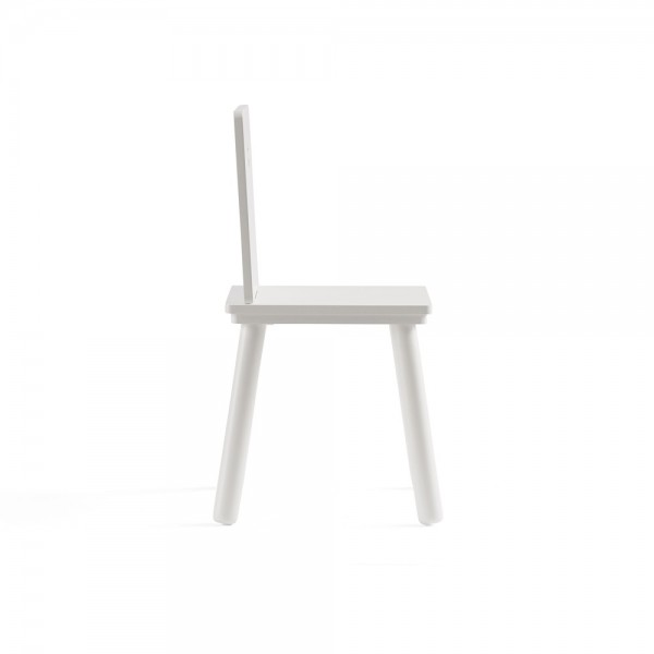 T&K ScandicToys - Stuhl Star weiß Sitzhöhe 30 cm